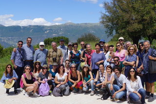 Φοιτητές αρχαιολογίας  από το Πανεπιστήμιο του  Σαλέρνο επισκέφθηκαν την ακρόπολη του Μεγάλου Γαρδικίου
