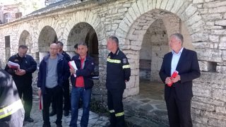 Ο Δήμος Ζίτσας στην άσκηση ετοιμότητας της πυροσβεστικής για τις πυρκαγιές