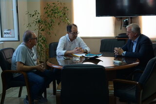 Με τον Πρόεδρο του Υπεραστικού ΚΤΕΛ Ιωαννίνων συναντήθηκε ο Δήμαρχος Ζίτσας
