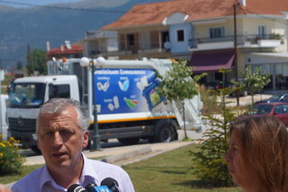Νέο απορριμματοφόρο για την ανακύκλωση απέκτησε ο Δήμος